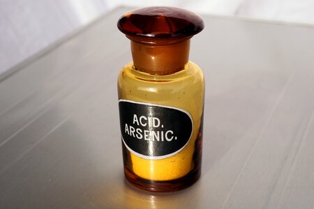 Mislabelling arsenic acid