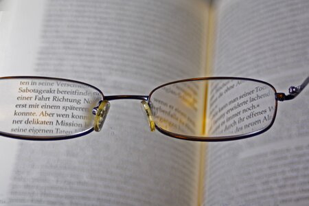 See lenses eyeglass frame