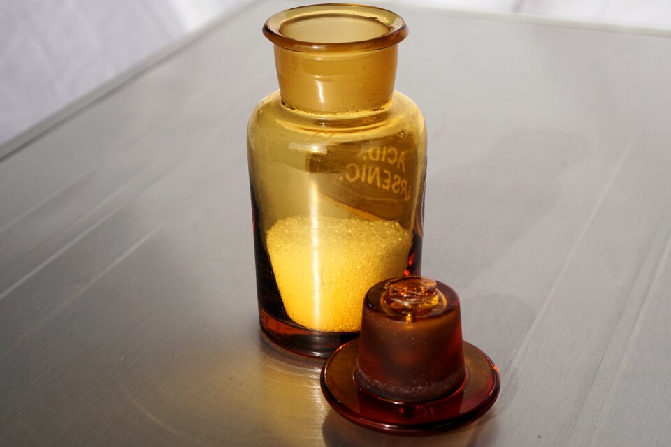 Mislabelling arsenic acid