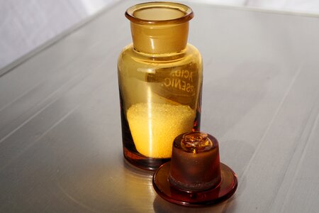 Mislabelling arsenic acid