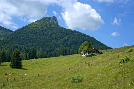 Upper bavaria chiemgau mountains photo