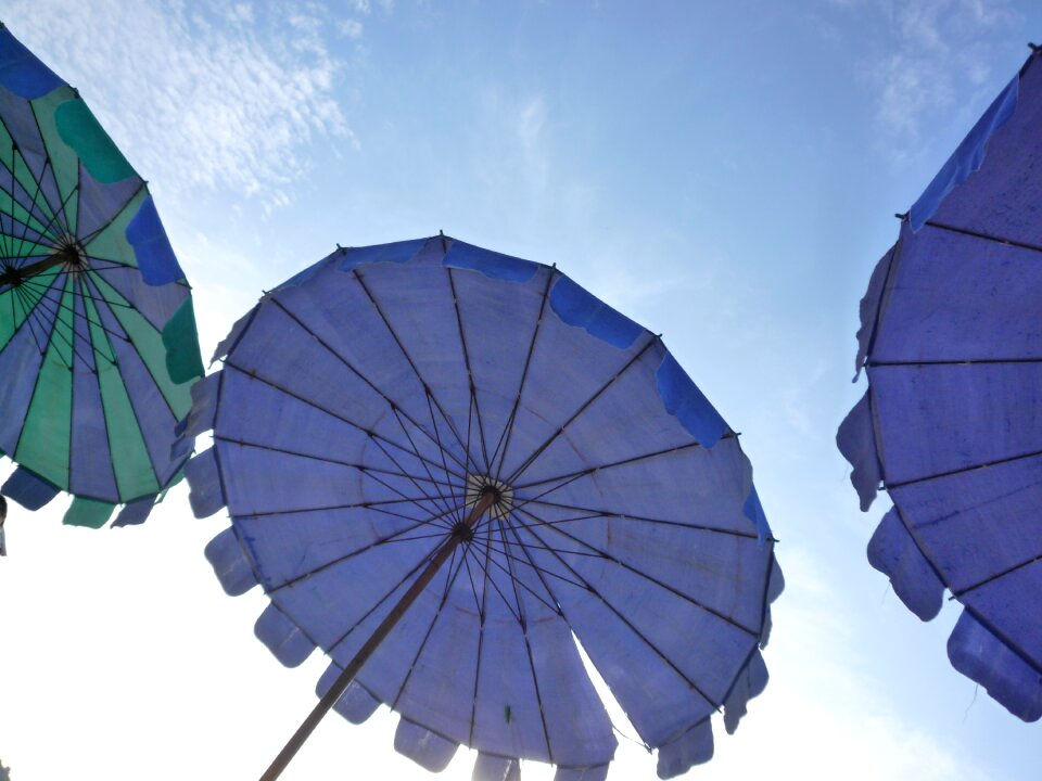 Summer travel umbrella