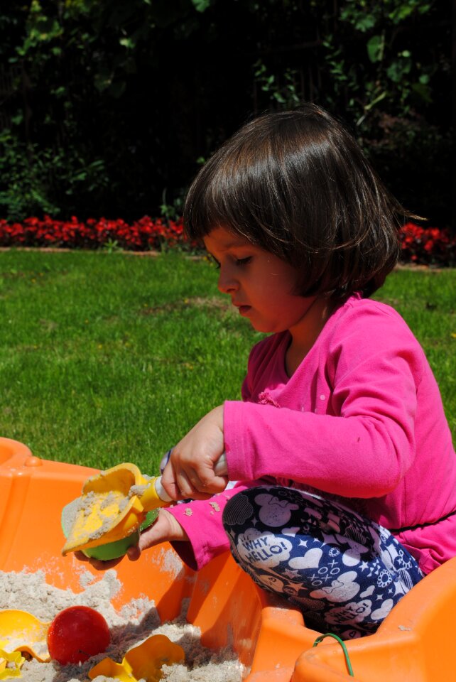 Joy sandpit playground photo