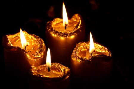 Advent mood candlelight photo