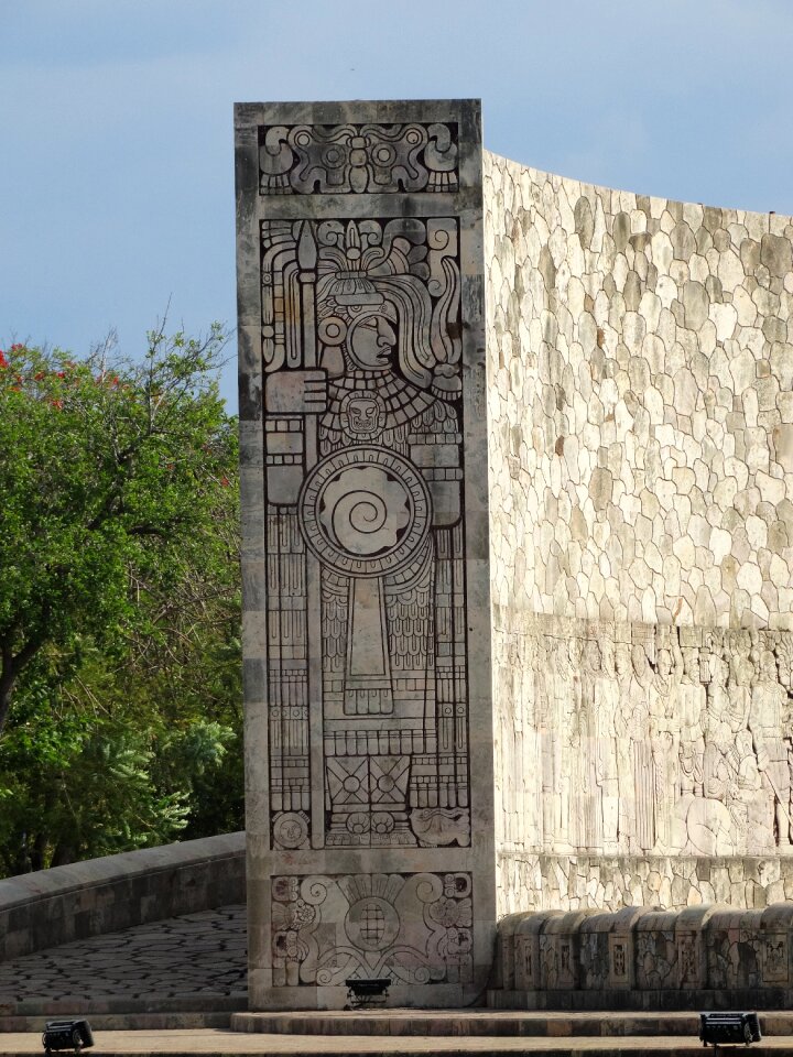 Architecture travel stone