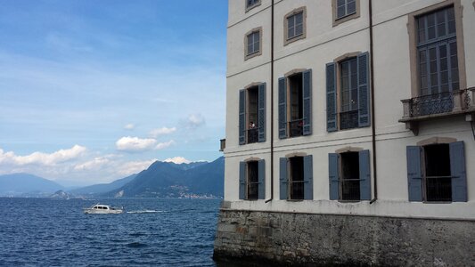 Boat hotel landscape