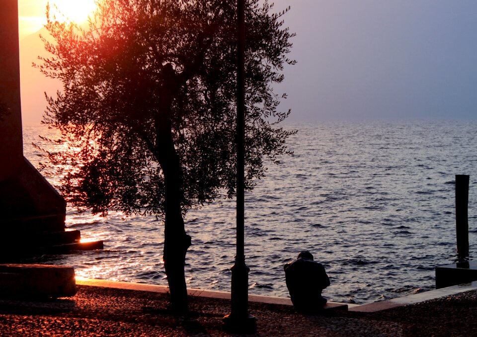 Italy lake garda water