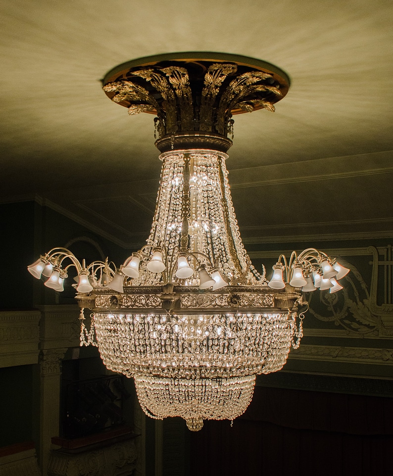 Ceiling luminaire light yellow