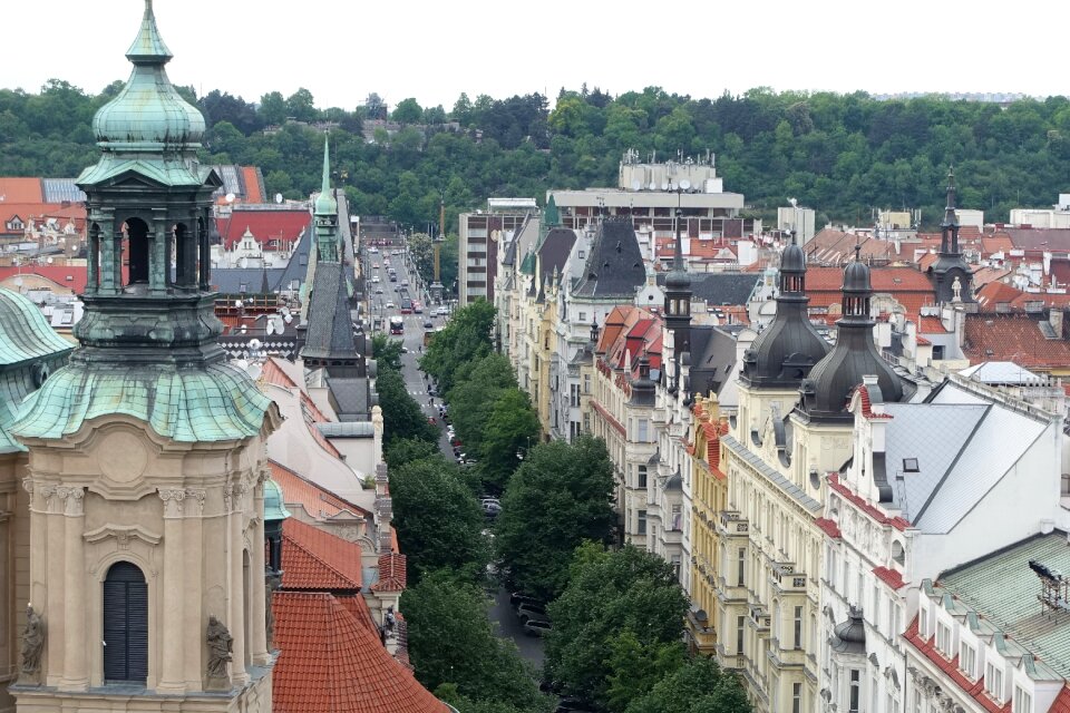 Praha historic center historical city