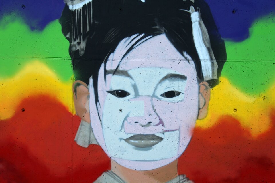 Look color street art