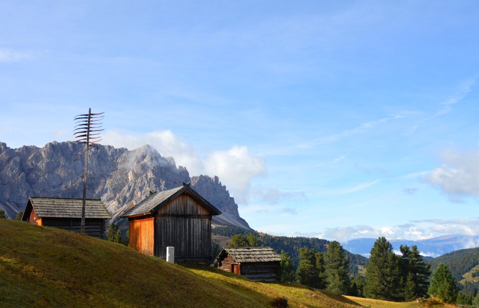 Alpine landscape mountain landscape