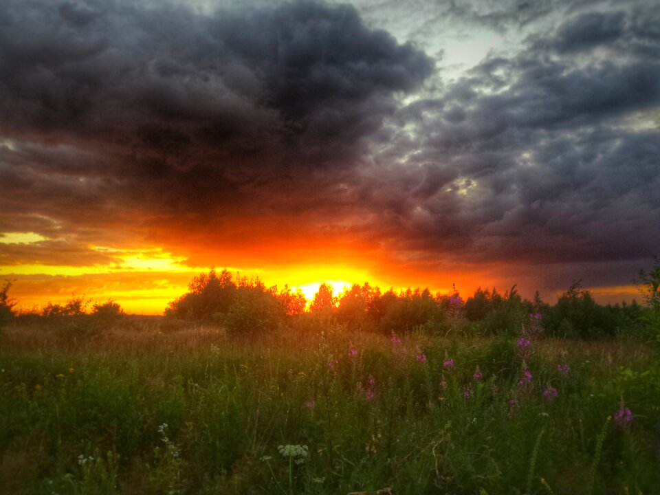 West the sun sunset