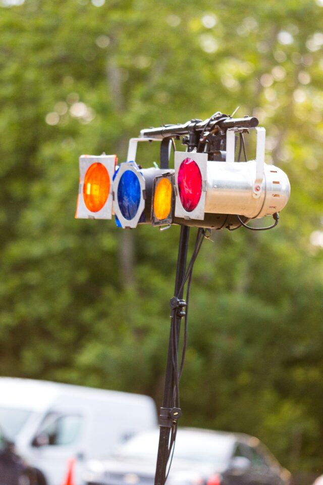 Stage lights stage performance