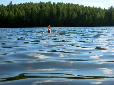 Beach finnish landscape photo