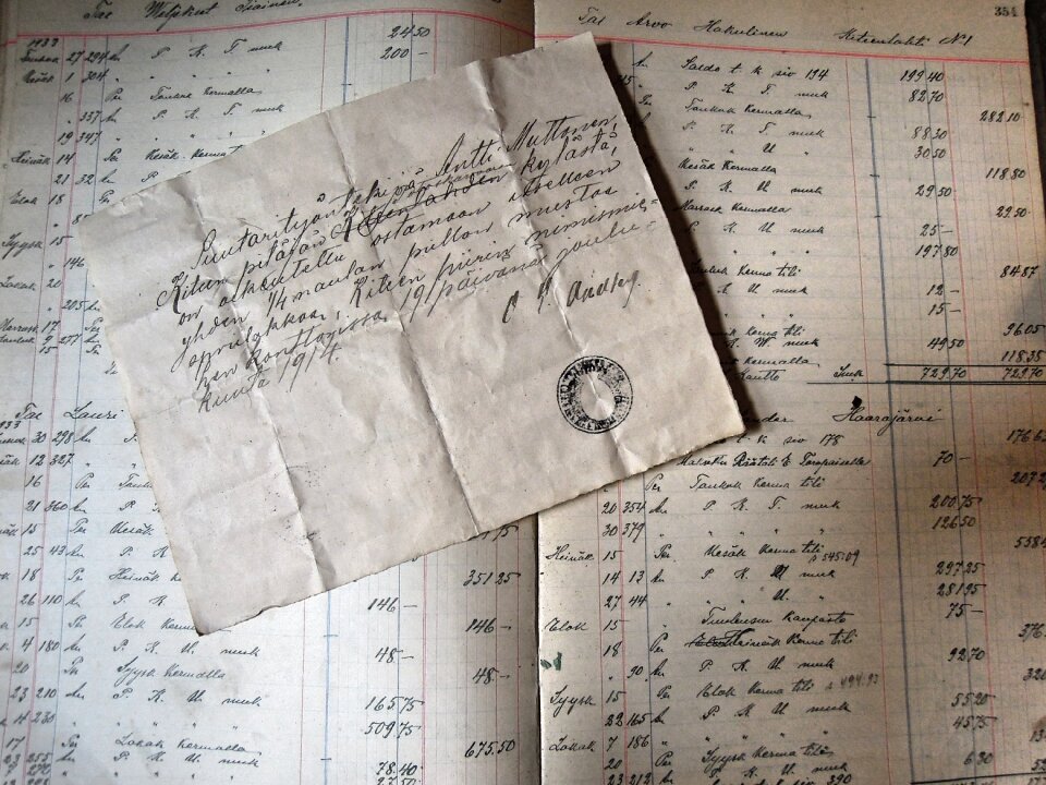 Past the booklet accounting