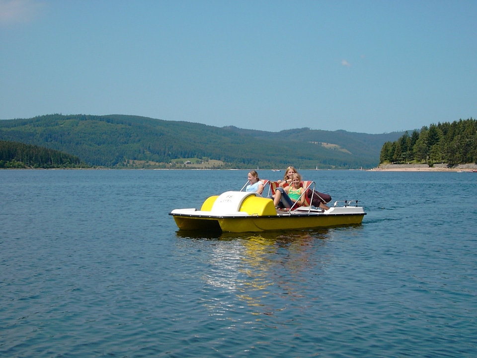 Pedal boat summer black forest