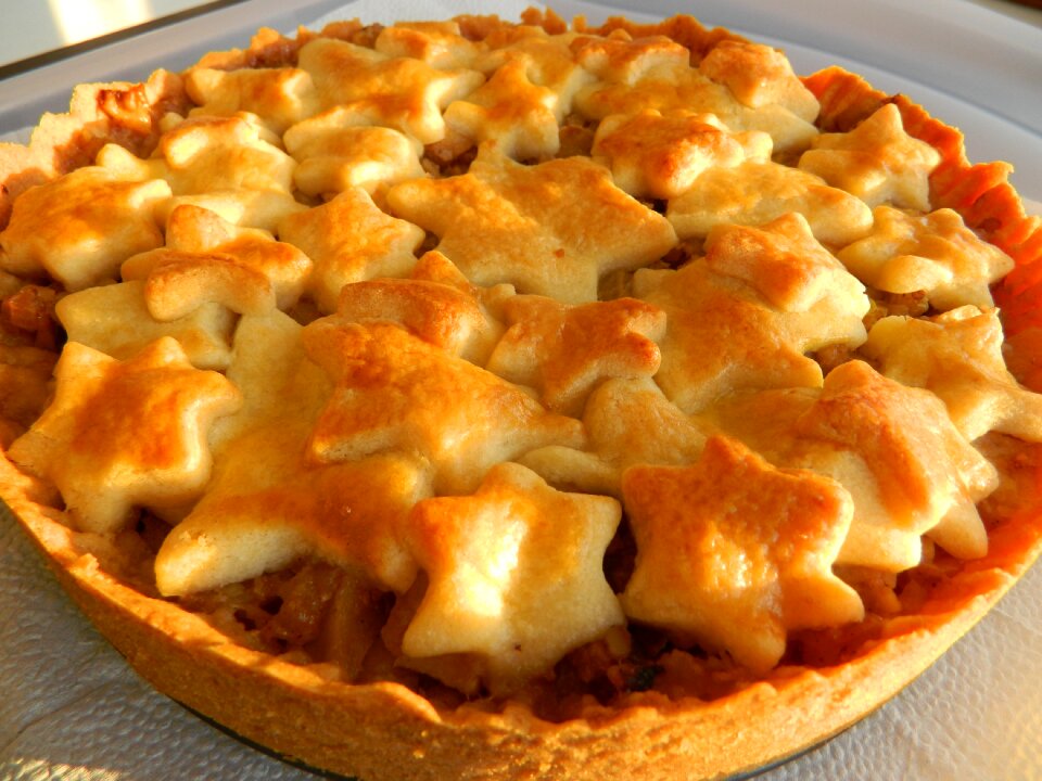 Sweet pie orange apple