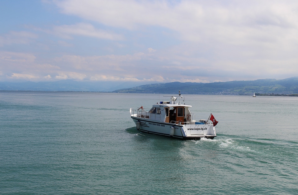 Canton police thurgau lake constance romanshorn
