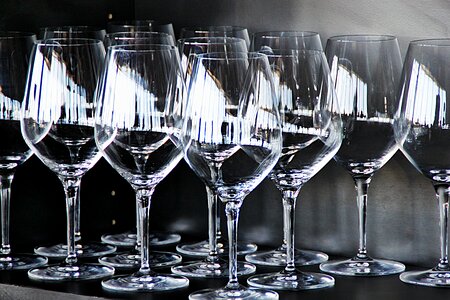Drink tasting wine glasses photo
