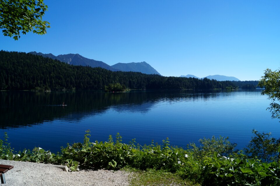 Water mirroring nature