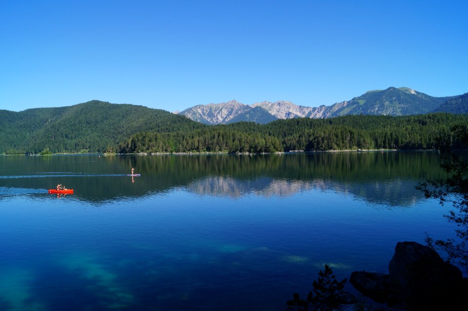 Water mirroring nature