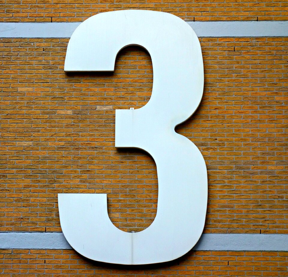 Number figure mark