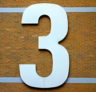 Number figure mark