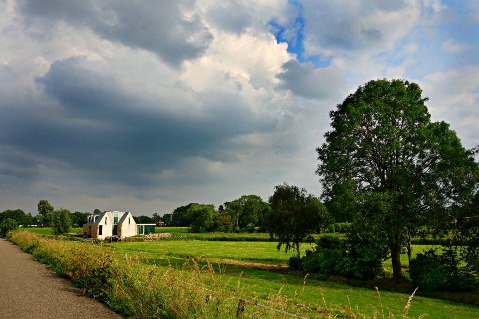 Polder dutch countryside
