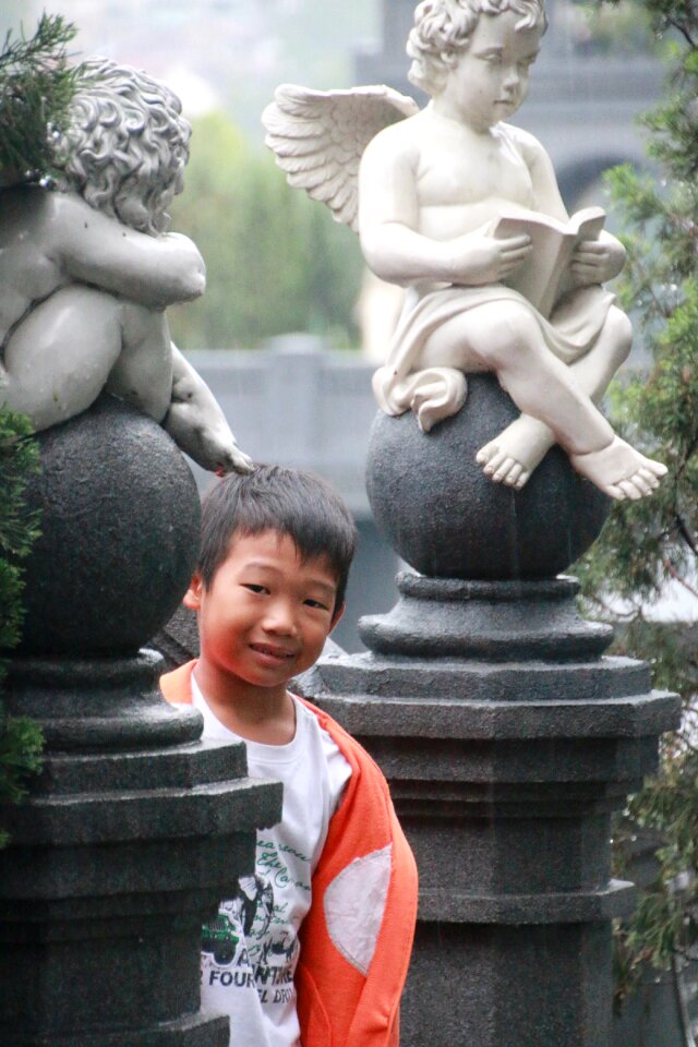 Kid happy holiday