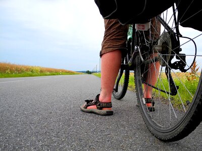 By bike bicycle tourism