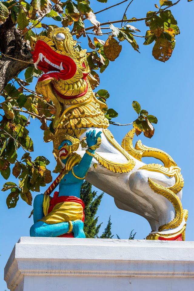 Temple complex temple north thailand