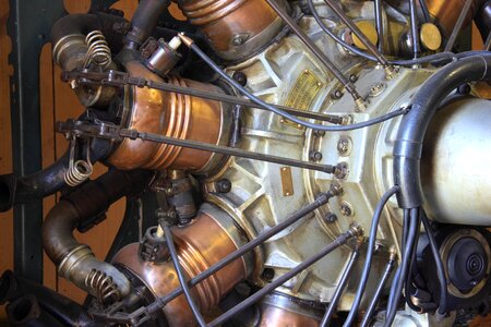 Museum radial engine