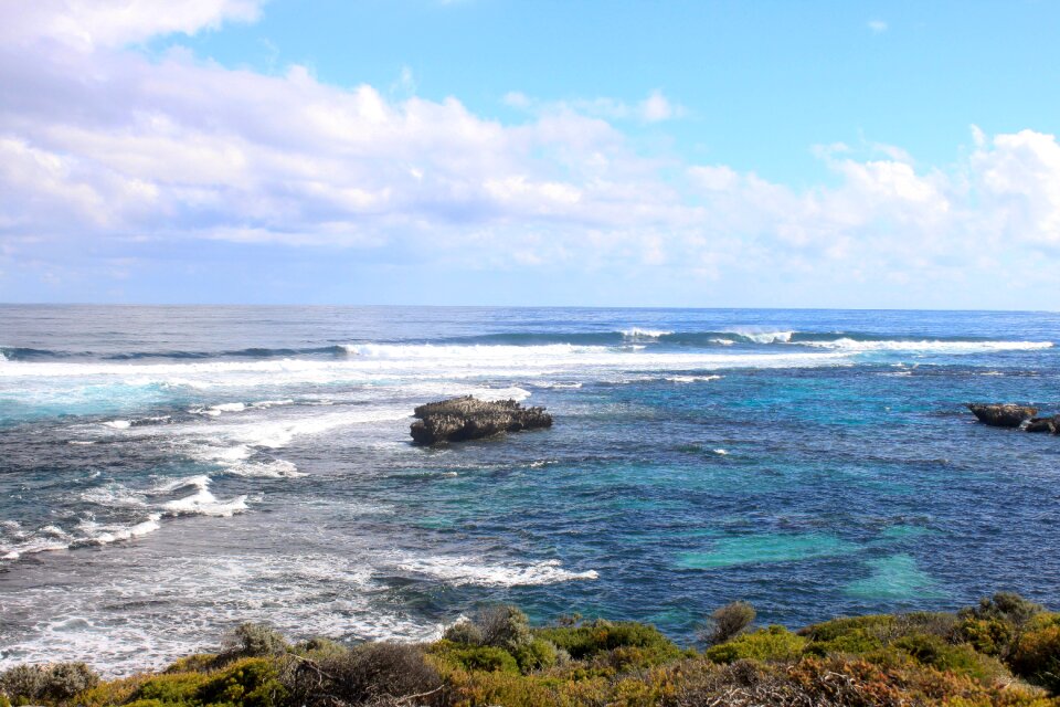 Australia blue beach photo