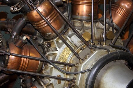 Museum radial engine