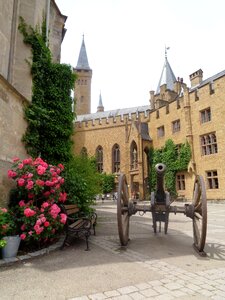 Fortress middle ages hohenzollern castle photo