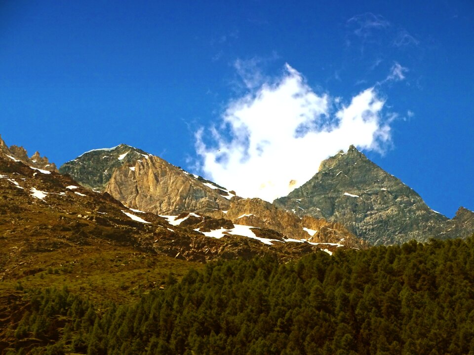 Mountains switzerland valais