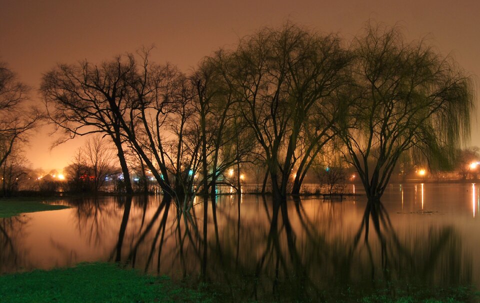 River night landscape