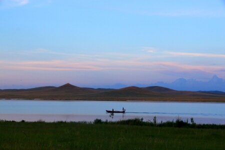 China inner mongolia lake photo