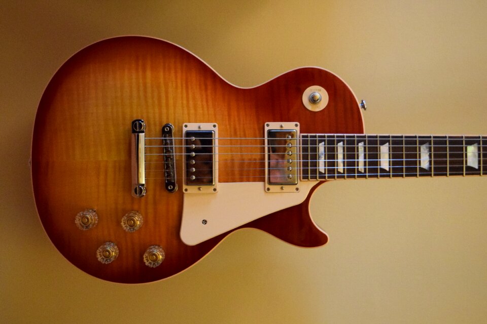 Instrument les paul rock photo