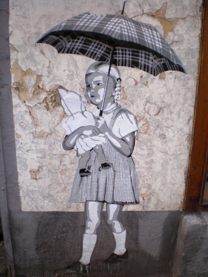 Düsseldorf little girl doll