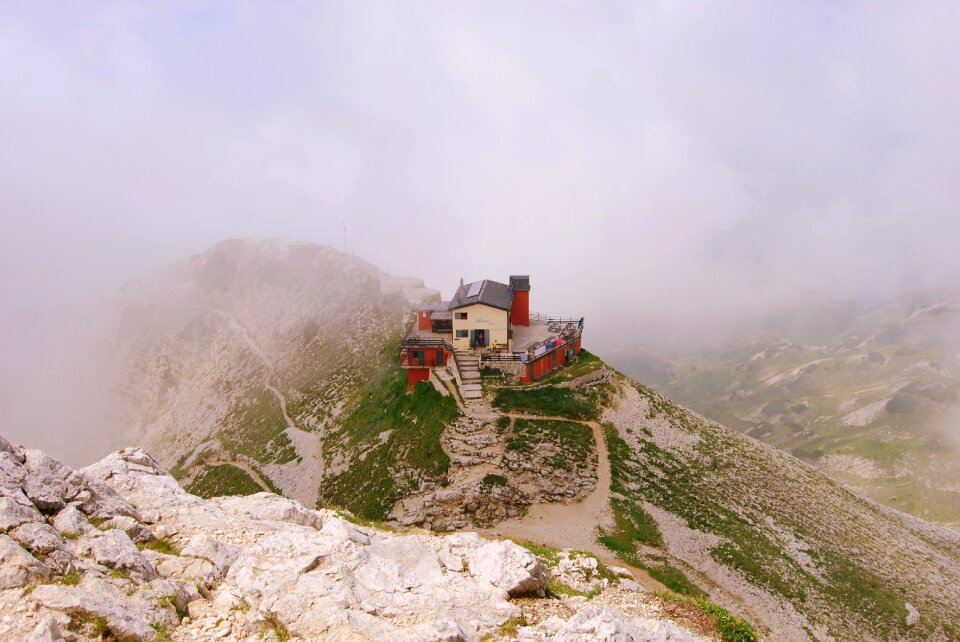 Hiking trekking mountain