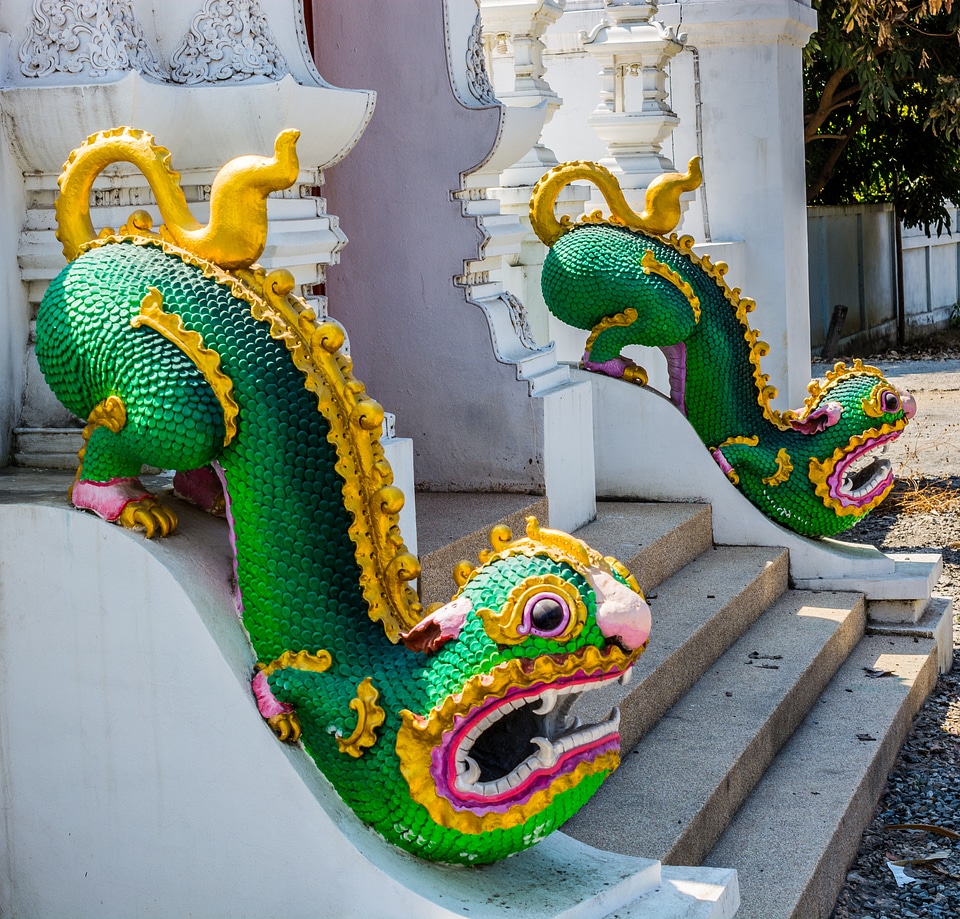 Temple complex temple north thailand