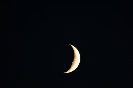 Sky half moon photo