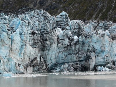 Frozen majestic glacial photo