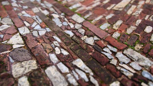 Roadway pavement mosaic