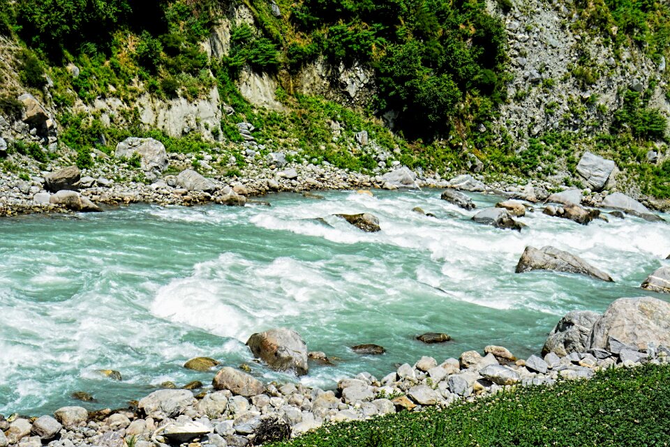 Landscape outdoor waterfall photo