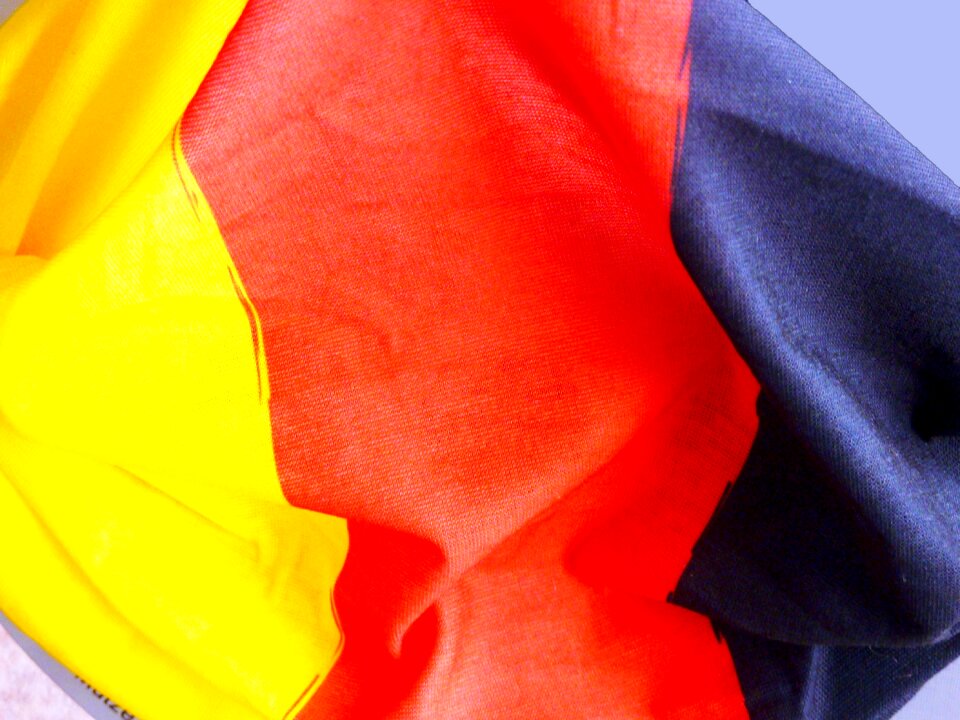 Germany flag germany gold