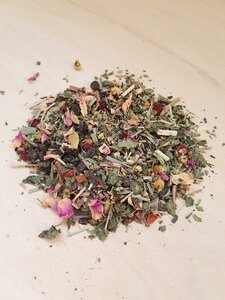 Organic colorful food