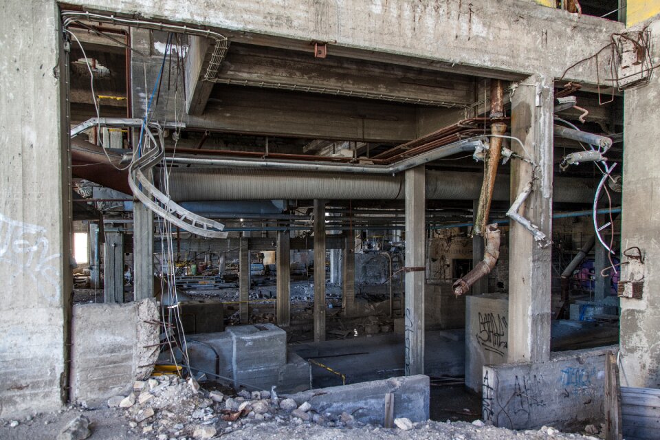 Industrial construction old