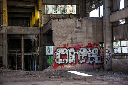 Factory industrial construction photo